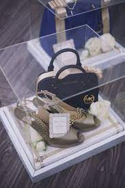 Cream Gold Acrylicwedding Gift Trays Hadiah Pernikahan Unik Ide Perkawinan Hadiah Pernikahan