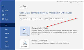 How To Convert Old Word Document To New Word Format New Words Word App Word Online