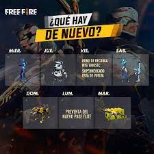 El primero se ha agregado recientemente al. Agenda Semanal De Eventos Garena Free Fire Facebook