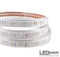Warm White 3000K Dual Row 2835 LED Strip - 164 ft. Plug-in