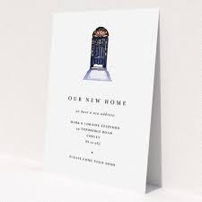 Change up the copy and font. Personalised Change Of Address Cards Utterly Printable