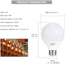 Top sellers most popular price low to high price high to low top rated products. Buy Led Vanity Light Bulb G25 Globe Light Bulbs 9w 900lm Comzler Bathroom Vanity Bulbs 80w Equivalent 2700k Soft White E26 Base Makeup Mirror Lights For Bedroom Non Dimmable Pack Of 4 Online In Indonesia B07kydg54v