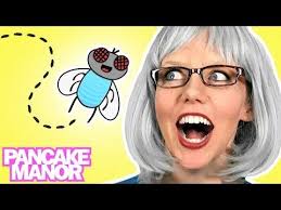 Old Lady Who Swallowed A Fly Nursery Rhyme For Kids Pancake Manor Youtube Kids Nursery Rhymes Rhymes For Kids Nursery Rhymes