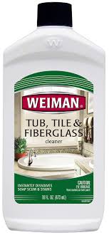 We've reviewed five of the best grout cleaners to help you remove dirt, grime, mold, and mildew from your grout and restore it to its original color. Weiman Bath Tub Cleaner 16 Ounce Fiberglass Cleaner For Bathrooms Tile Tub And Fiberglass Whirlpool Spa Jacuzzi Hot Tub Jet Tubs Amazon Com Grocery Gourmet Food