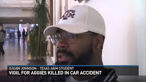 Students Host Vigil for Aggies Killed in Grimes County Car Accident