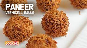 Paneer Vermicelli Balls Video Kids Snack Food Easy Snack Recipes Paneer