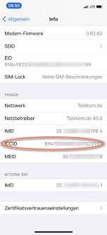 How to find your sim card iccid number. Sim Kartennummer Ermitteln Iccid Ekiwi Blog De