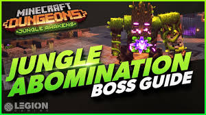 1 appearance 2 additions 2.1 achievements 2.2 artifacts 2.3 consumables 2.4 effects 2.5 gear 2.6 locations 2.7 mobs 2.7.1 added. Jungle Abomination Boss Guide Minecraft Dungeons Jungle Awakens Dlc Youtube