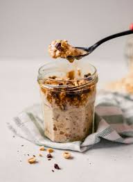 Monster Cookie Overnight Oats Recipe Peanut Butter Overnight Oats Recipes Monster Cookies