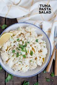 Tuna Pasta Salad Perfect For Picnics And Potlucks Recipe Tuna Salad Pasta Tuna Pasta Food