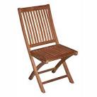 Chaise teck pliante