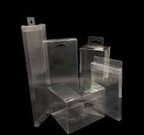 Transparent Plastic Printed PVC Box Display Packaging Folding Acetate Boxes  Clear Vinyl PVC PET RPET Packaging Box