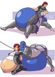 FemShep and Liara Stuffing by Axel-Rosered | Body Inflation | Know Your  Meme | Femshep, Know your meme, You meme