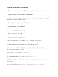 U may be used instead of you in english, when the letter. Interesting Facts Of English Language Alphabet English Language
