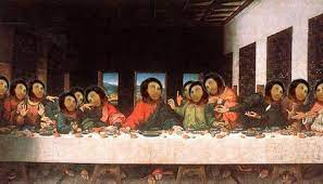 jesus restoration la cene 画 コラ画像 フレスコ画