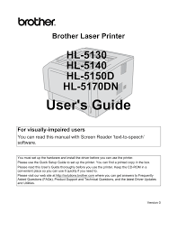 This website offers you a large. Brother Hl 5150d Printer User Manual Manualzz