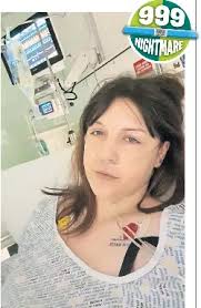 Bleeding mum feared death in ambulance wait