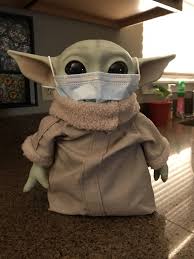 Baby Yoda Getting Ready To Go To The Store Rona Ain T Going To Get Him In 2020 Yoda Wallpaper Yoda Meme Yoda Funny
