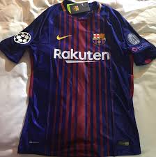 Fc barcelona is used to beats of samba that come from the brazilian talents who have plied their trade there over the years. 2017 18 Fc Barcelona Home Jersey Players Version With Complete Ucl Printing Messi 10 M Size Sports Sports Apparel On Carousell
