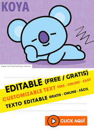 Koleksi uniqlo x bt21 akan dijual secara bersamaan di semua gerai uniqlo di indonesia pada jumat (21/6/2019). 8 Free Bt21 Birthday Invitations For Edit Customize Print Or Send Via Whatsapp Fiestas Con Ideas