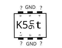 smd component identification 6 pin with diode properties