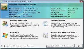 Removing windows vista will completely wipe the contents of your computer, so you should back up your important files and programs before enter your time zone, region and computer name when prompted. Enhance Windows Xp Look Feel The Easy Way