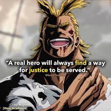 That slight difference in attitudes will have a big impact once you go out into society. 13 Powerful All Might Quotes My Hero Academia Images Hero Quotes My Hero Academia Anime Quotes Inspirational