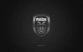This free logos design of paok fc logo eps has been published by pnglogos.com. Herunterladen Hintergrundbild Paok Fc Griechischer Fussballverein Super League Griechenland Silber Logo Grau Kohlenstoff Faser Hintergrund Fussball Thessaloniki Griechenland Paok Fc Logo Mit Einer Auflosung Zu Uberwachen 2560x1600 Bilder Auf Dem