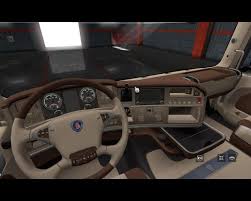 Ets2 Scania Lux Interior 1 34 X Download Lux Interior Mod