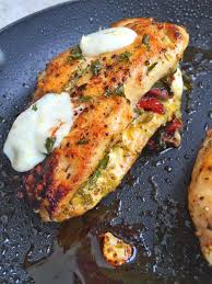 Stuffed Pesto Sundried Tomato Chicken Sundried Tomato Chicken Chicken Pesto Recipes Healthy Pesto Recipes