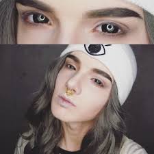 Captivating Western Eyes Pearl Black Dolly Eye Contacts