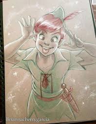Drawing Ideas Disney Love Peter Pan 37 Super Ideas Disney Art Disney Drawings Disney Fan Art