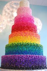 S92 Rainbow Wedding Cake Cute Cakes Cupcake Cakes
