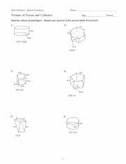 Find the volume of each figure. Volume Of Prisms And Cylinders Challenge Kuta Software Infinite Geometry Name Volume Of Prisms And Cylinders Date Period Find The Volume Of Each Course Hero