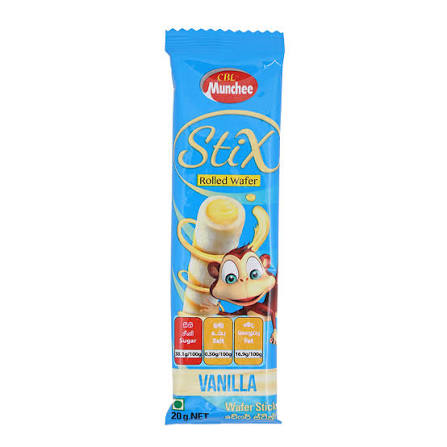 Munchee Stix Vanilla 20g