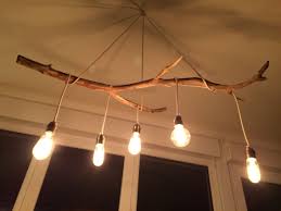 Ligthening Driftwood Lampu Desain Interior Desain