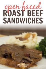 There is nothing better than good gravy and this is even better because every bite has tender pieces of beef in it. Hot Roast Beef Sandwiches Add Salt Serve