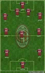 A C Milan Italy Football Formation