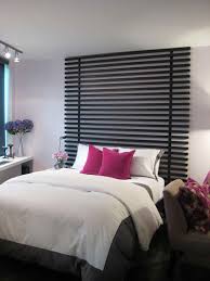 Stylish Headboard Ideas Cool Designs For Your Bedroom Design Pics Black and white walls and green accent headboard create a perfect pair that makes the room interesting and adds depth.