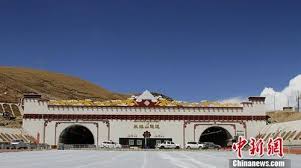 Image result for china's mila mountain tunnel