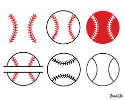 Download Baseball Svgbaseball Svg Cut Filesbaseball Monogram For Etsy