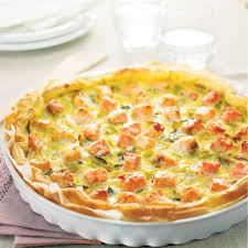 Tarte Saumon Et Poireau Recette Recette Quiche Saumon Recette Et Recettes De Cuisine