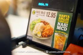 Then cuba nak try rasa corn pie mcd. Nasi Mcd Dan Burger Nasi Lemak Mohd Zarin