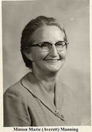 Minion Marie Averett Manning (1901-1990)