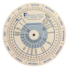 Ovulation Calendar And Pregnancy Wheel