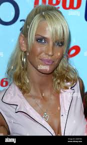 Sarah Harding from Girls Aloud at the BRMB Party in the Park, Cannon Hill  Park, Birmingham. Doug Peters/allactiondigital.com Stock Photo