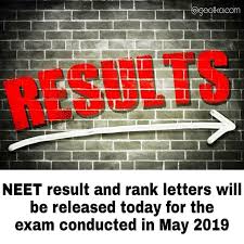 Neet Result 2019 Declared The National Testing Agency Nta Announced The Neet Result 2019 Today Wednesday5 June On The Off Future Doctor National Education