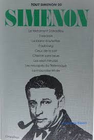 Tout simenon, tome 20 (Presses de la cité/omnibus, 1992)