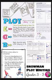 Plot Development Snowman Narrative Writing Unit Storyboard