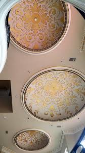 Stunning Metallic Statement Ceilings In 2020 Dome Ceiling Ceiling Domes Ceiling